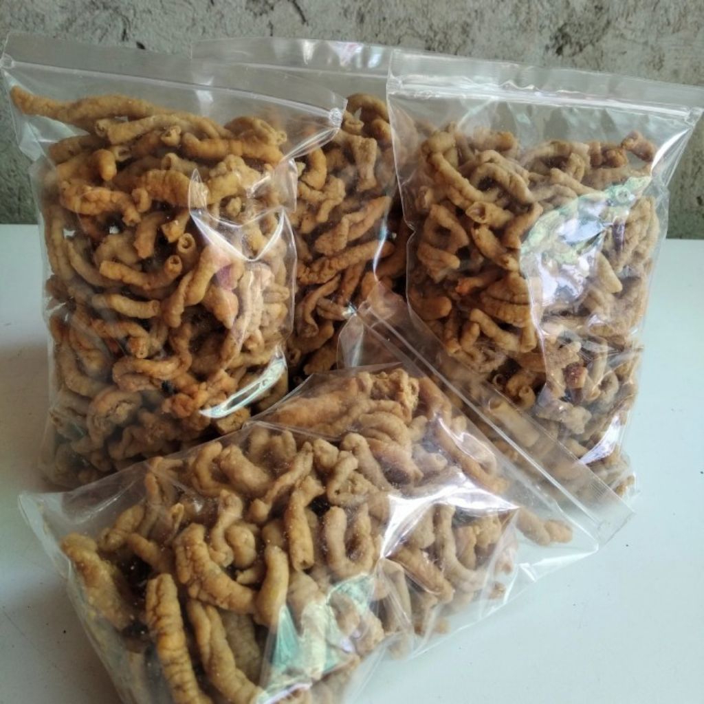 KERIPIK USUS AYAM RENYAH KERIPIK USUS DAUN JERUK