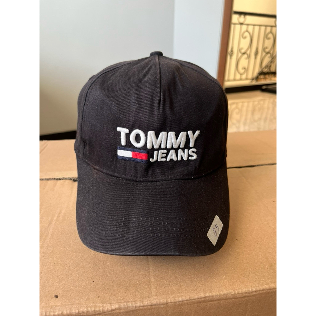 preloved topi tommy jeans black