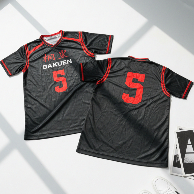 KQ Jersey Gakuen Custom Anime Kuroko Premium Dryfit/ Kuroko no Basket Jersey Fullprint Dewasa Anak T