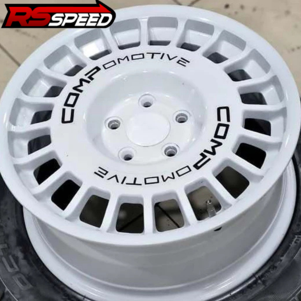 VELG RALLY LOOK COMPOMOTIVE RL RING 17 LOBANG 5 MODEL TERBARU