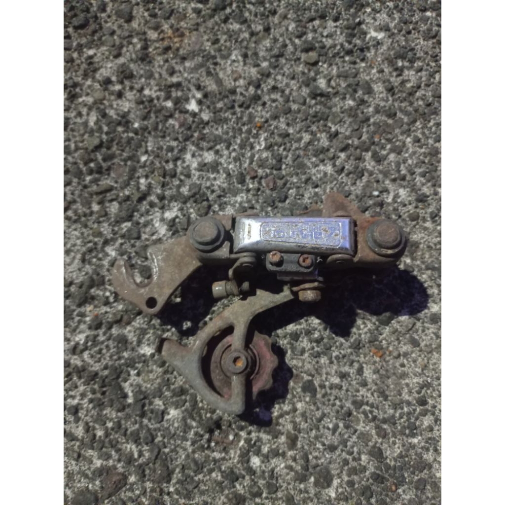 Rd Sepeda merk Shimano tourney antiq 5 Speed layak pakai