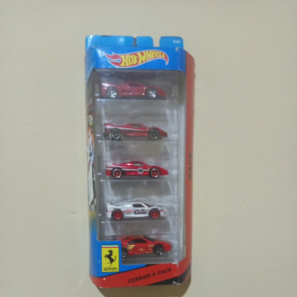 Hotwheels Ferrari 5 Pack  F50 Series