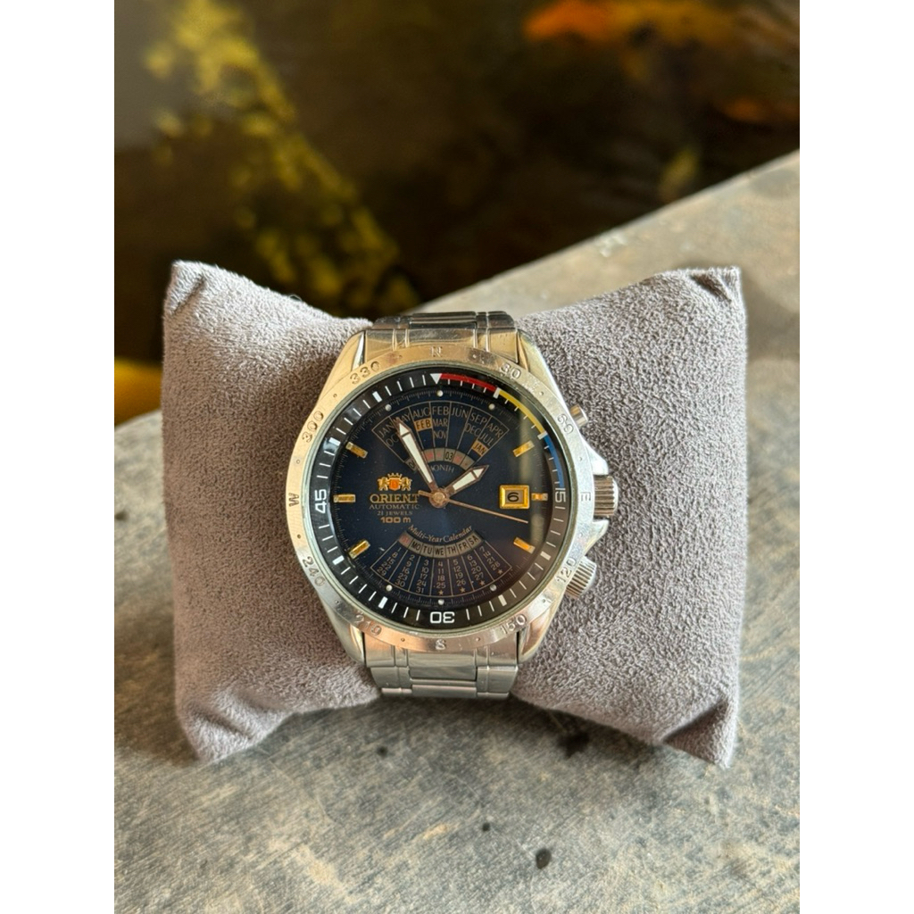 Orient Multi Year Calender Automatic Jam Tangan Pria Bekas Original