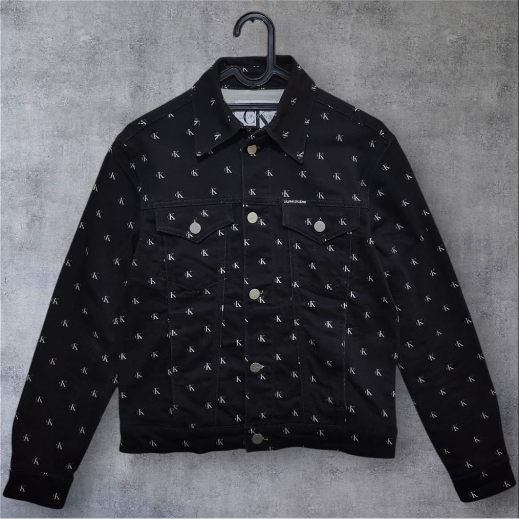 jacket denim jeans tracker luxury by CK Calvin Klein scn brand original