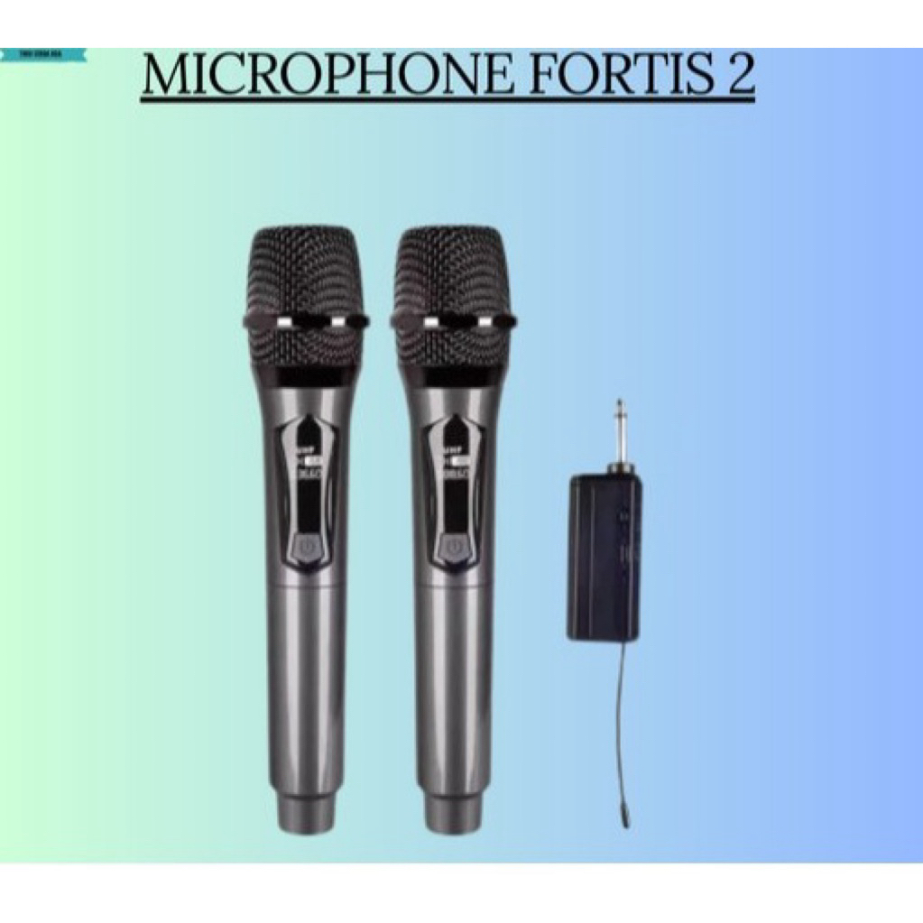 Eggel Dual Wireless Microphone Set for Fortis 2