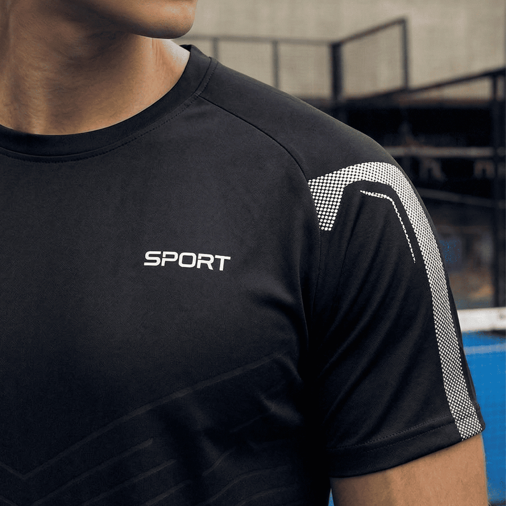 BLACK MAVEN Setelan Olahraga Pria Jogging Badminton