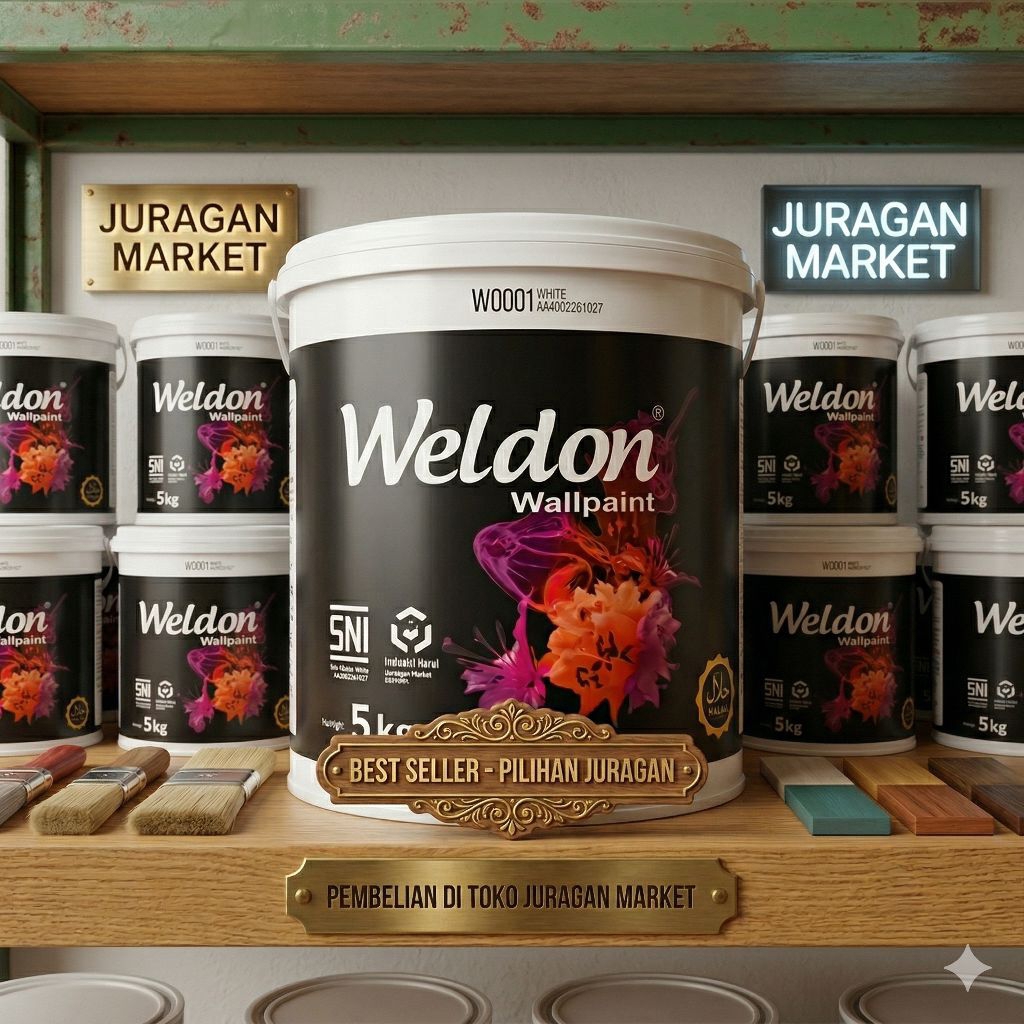 CAT TEMBOK WELDON INTERIOR 1 KG