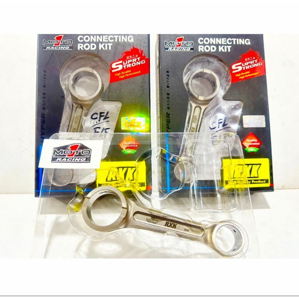 Stang seher RX king moto 1 CNC racing garansi 100% asli original connecting rod moto 1 racing taiwan