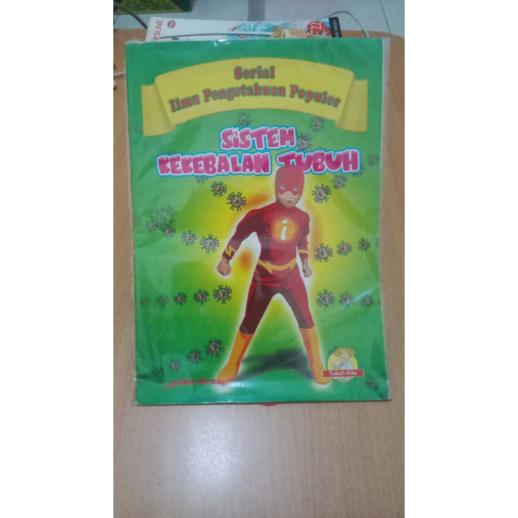 Buku Serial Ilmu Pengetahuan Populer - Sistem Kekebalan Tubuh - Buku Pelajaran Anak Sekolah