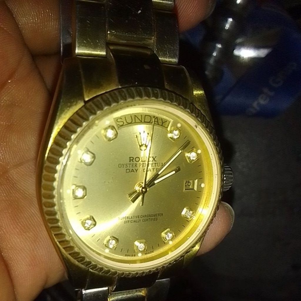 jam tangan rolex automatis lawasan jadul