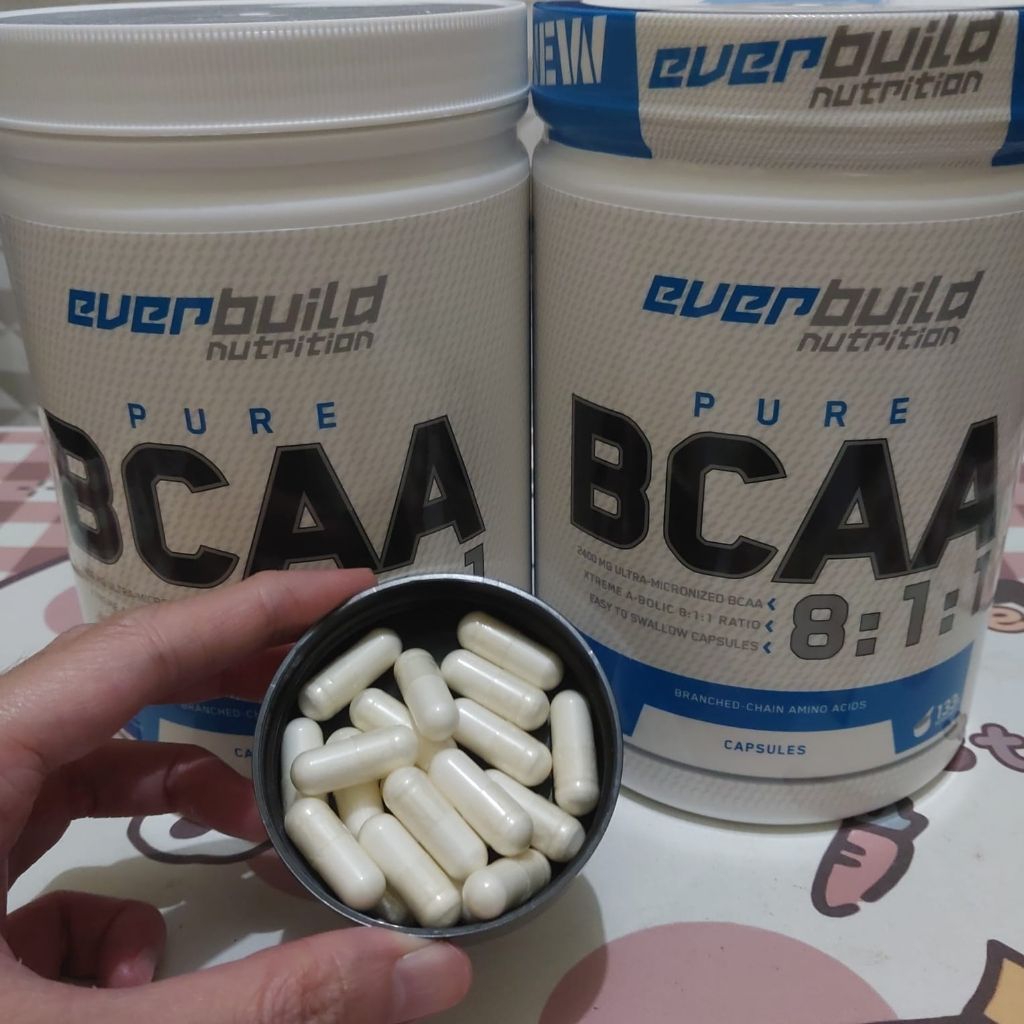 Everbuild BCAA 1 Kapsul Everbuild Nutrition BCAA 1 Capsule Eceran