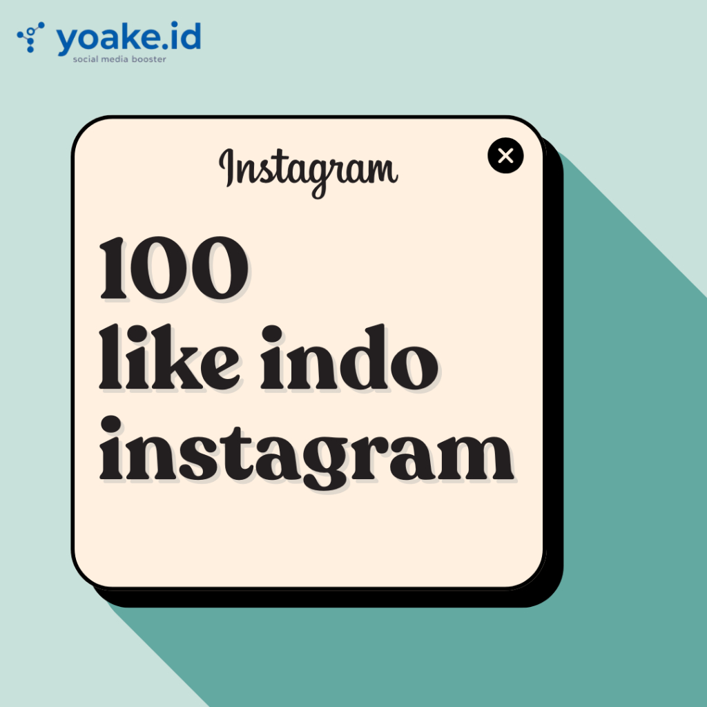 YOAKE Like Inst4gr4m Indo Likes IG User Aktif Indonesia Murah Suka Instagram Real Aktif Indo No Drop
