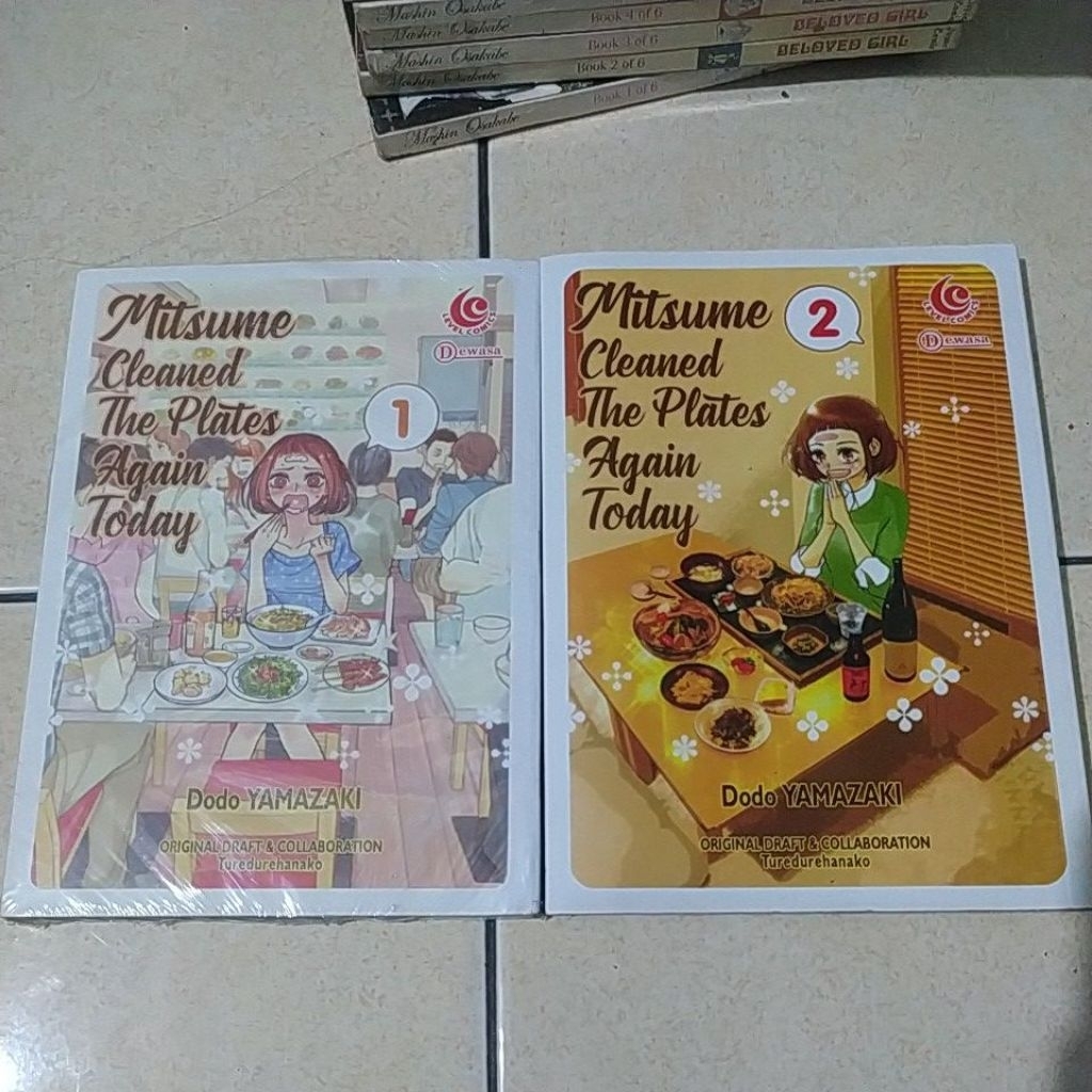 komik set mitsume cleaned the plates again today