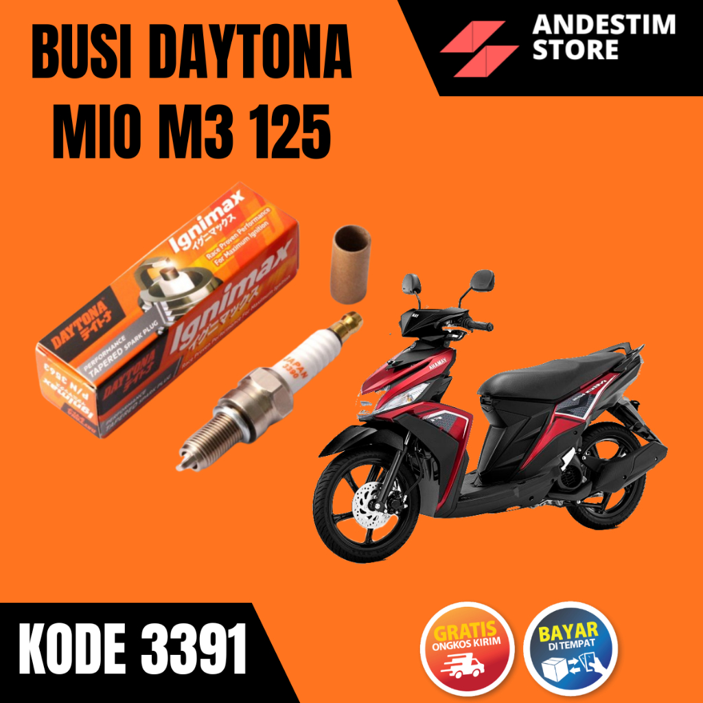 Busi daytona racing yamaha mio m3 125 original 3391