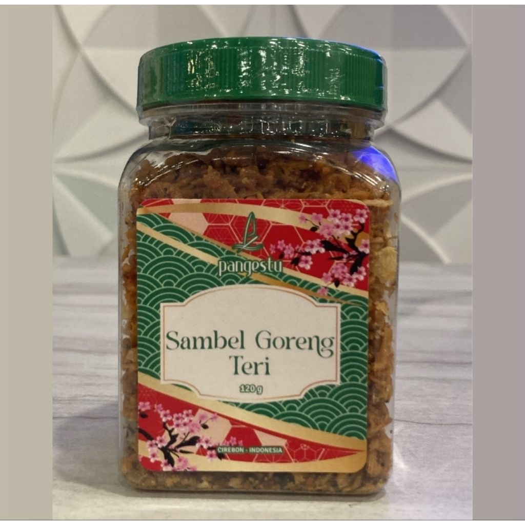 Pangestu Sambal Goreng Teri  Khas Cirebon 120gr KEMASAN BARU