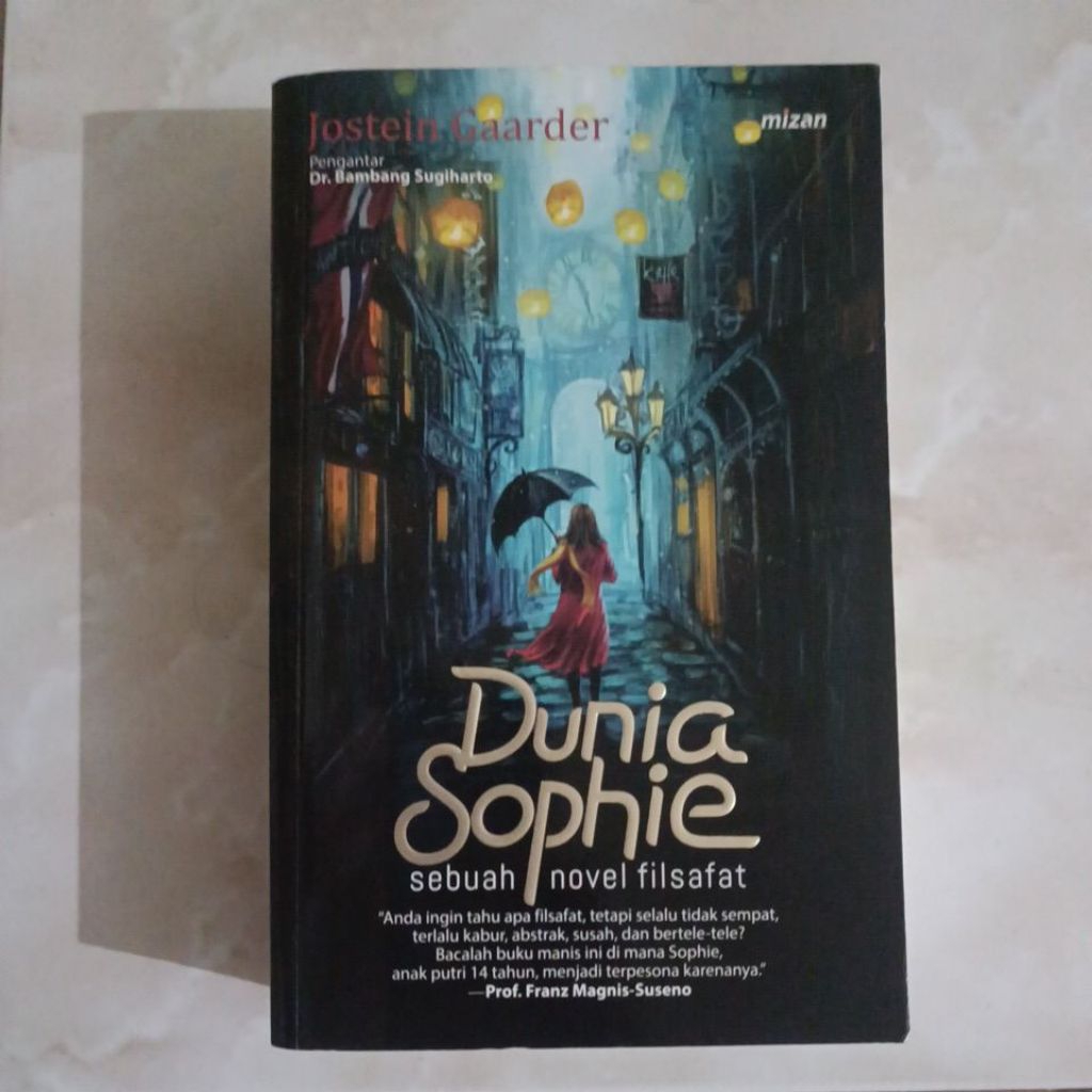 [Preloved] Dunia Sophie Novel Filsafat Jostein Gaarder
