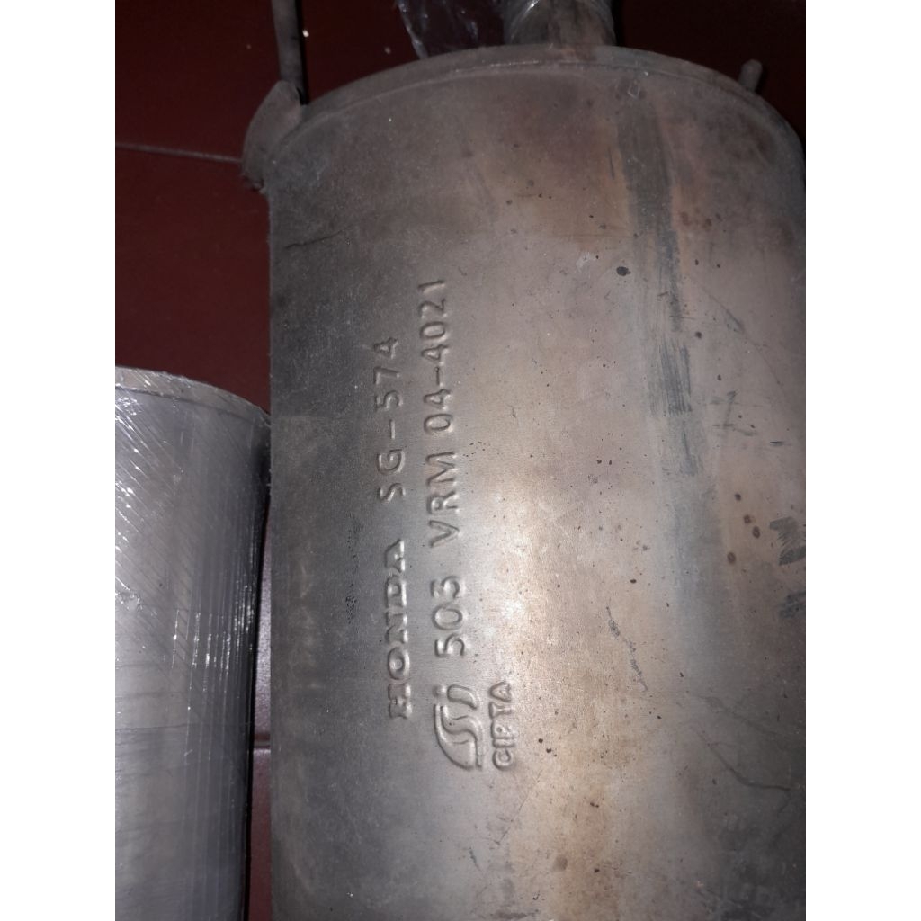 knalpot original jazz 2005 gd3 idsi