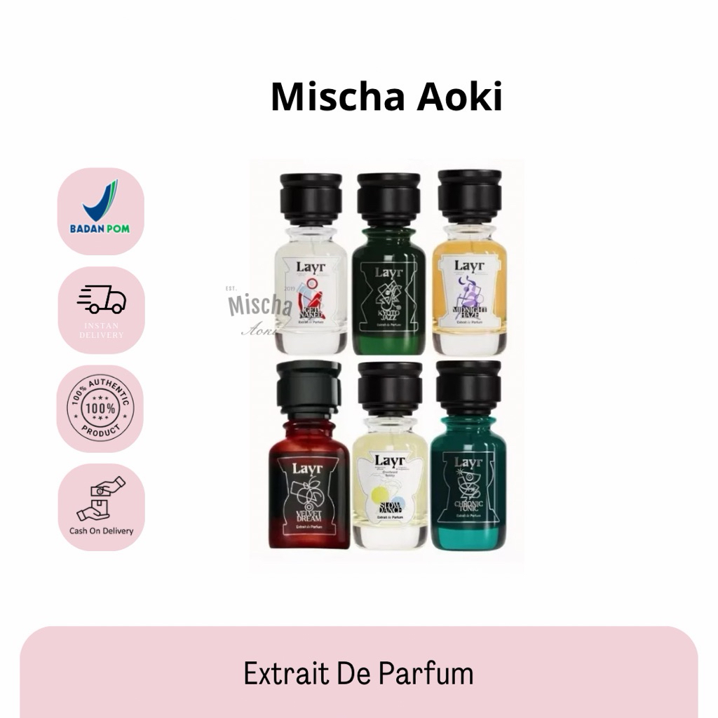 BPOM Layr Forbidden Garden Extrait de Parfume | Second Skin | Villa Enigma Parfum 50ml
