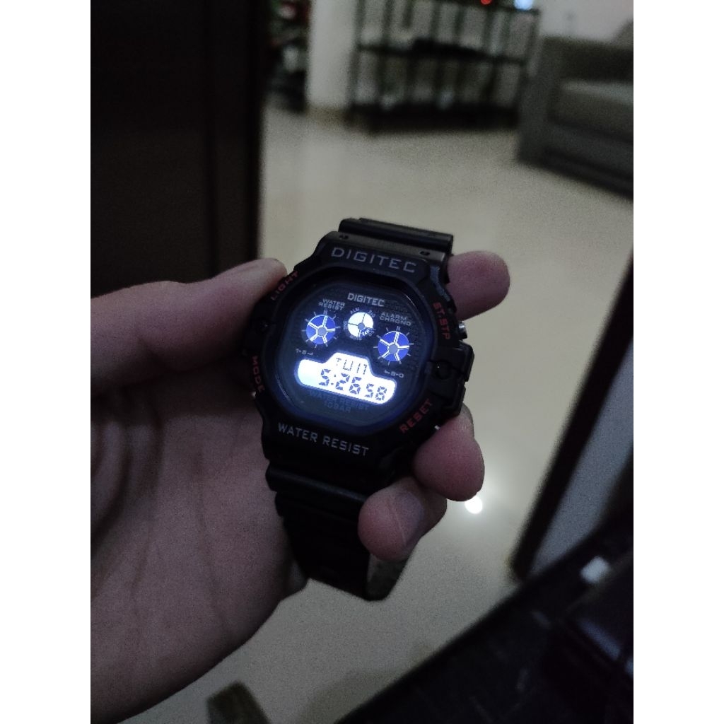 Jam Tangan Digitec Digital Like New Second