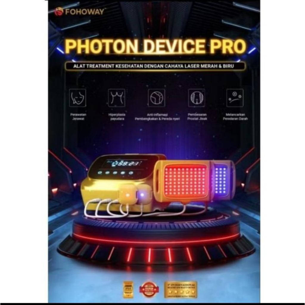 PHOTON DEVICE PRO PDP FOHOWAY (Photon Device Pro) *Alat Fisioterapi
