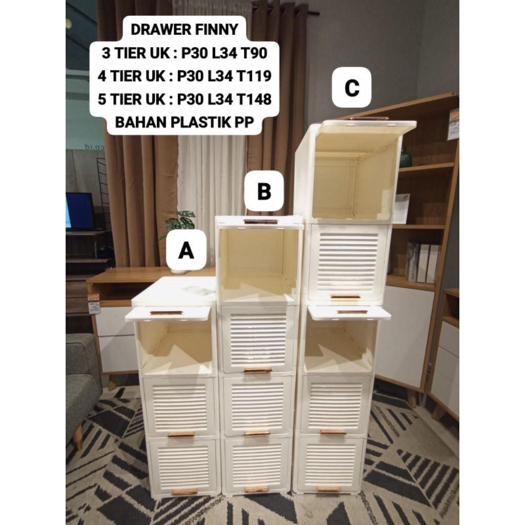 Finny drawer lemari informa