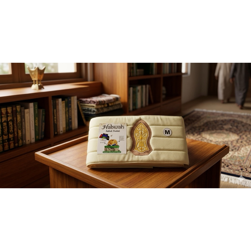 Habwah terompah sabuk duduk majlis berbahan busa