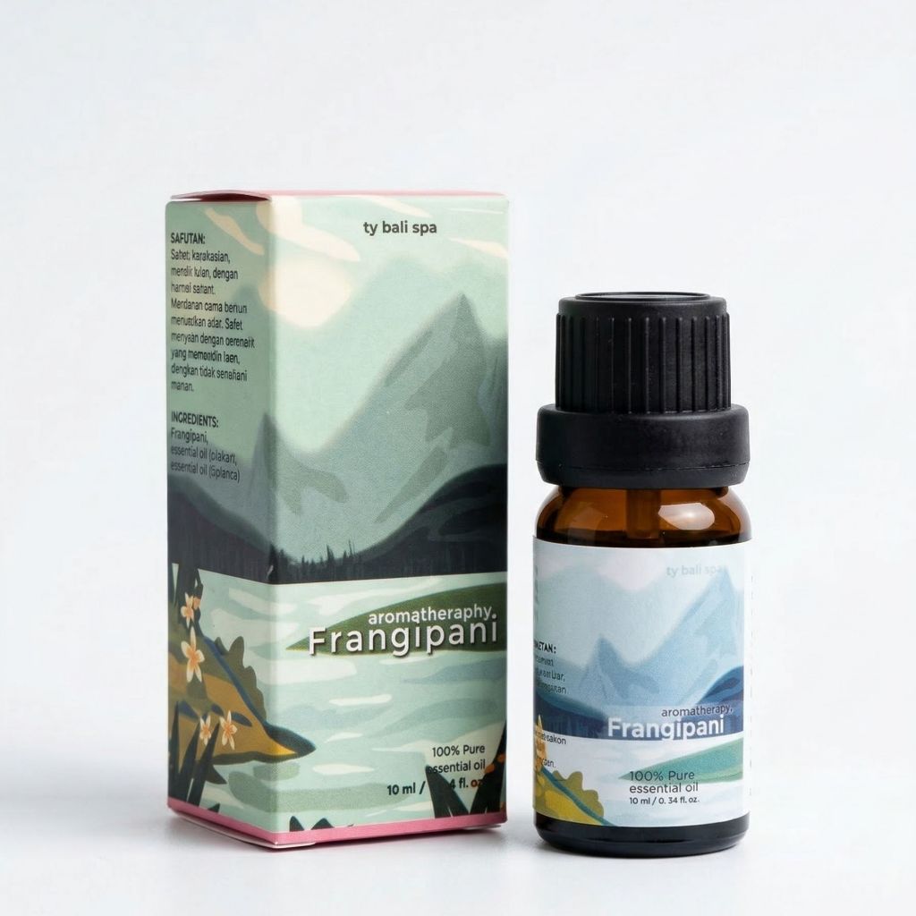 Pengharum ruangan minyak esensial Essential Oil burner / MinyakAtsiri / Aromaterapi Frangipani / Kam