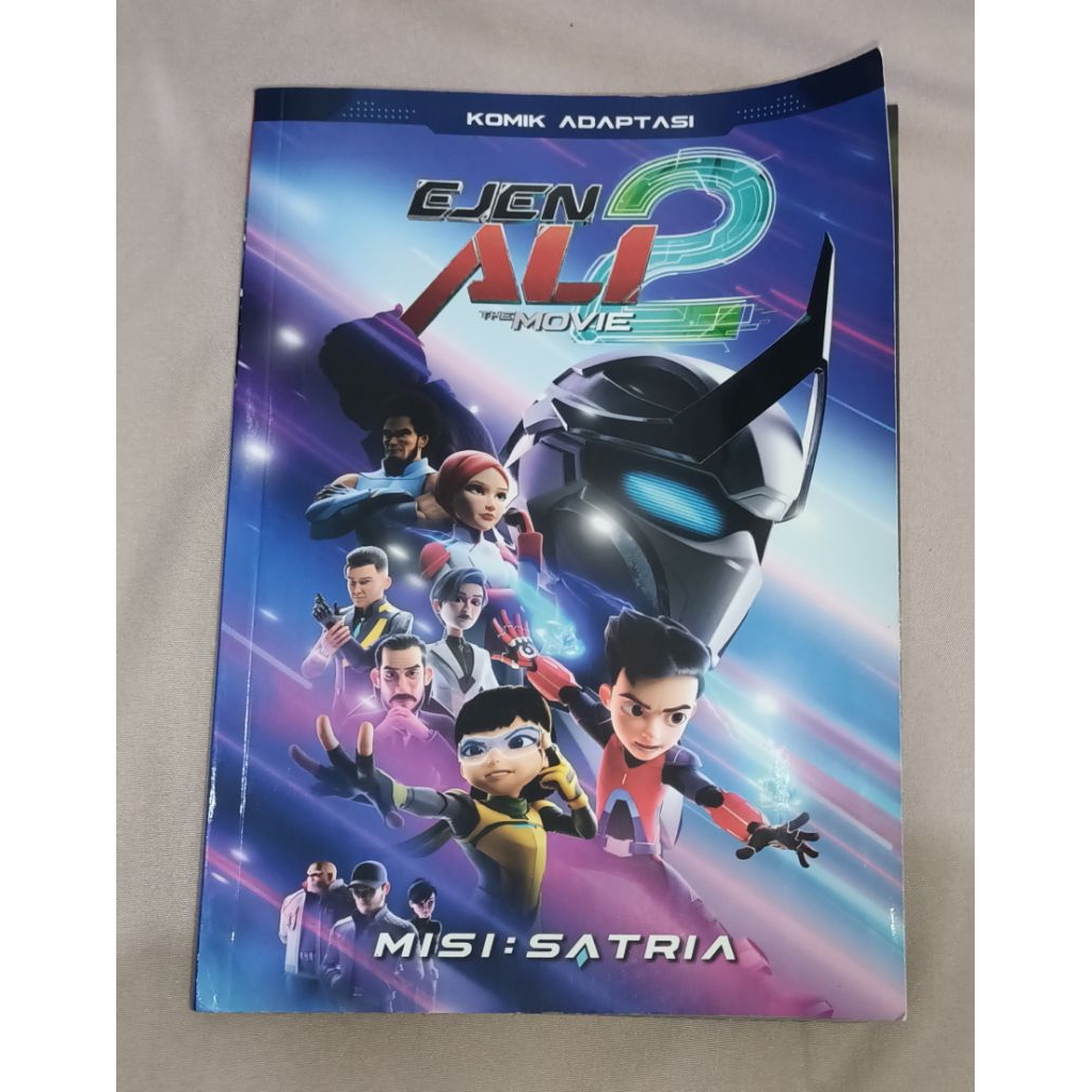 Official komik adaptasi Ejen Ali The Movie 2