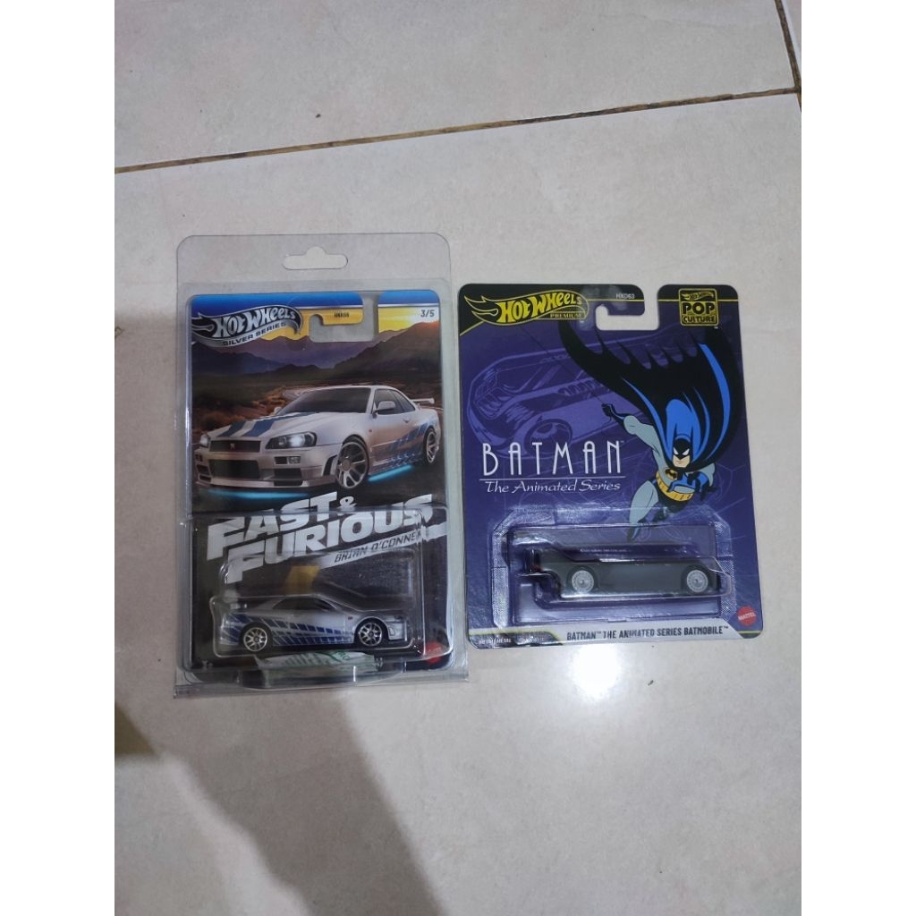 Hot Wheels R34 FnF & Batman Premium