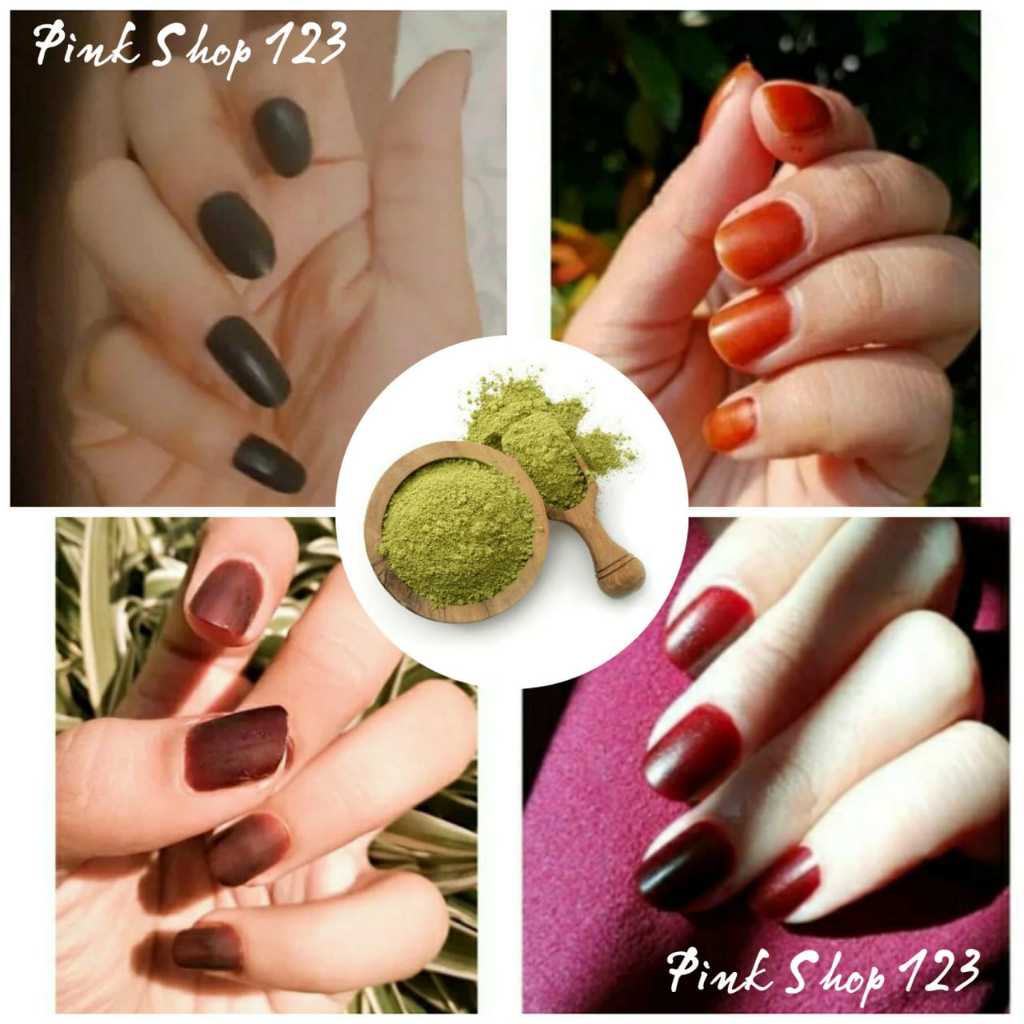 Pacar Kuku Bubuk Arab / KUTEK kuku HENNA ARAB ORIGINAL / INAI BUBUK PACAR MUSLIM