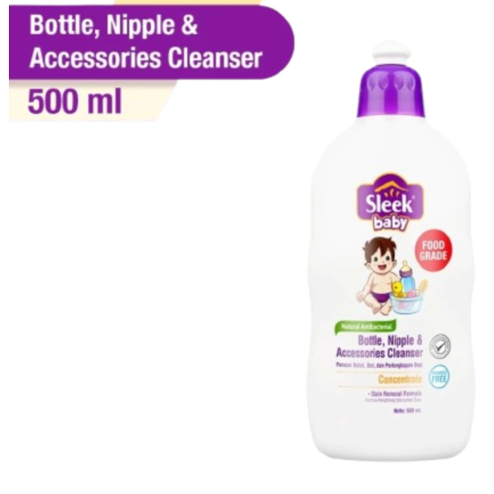 Sleek Sabun Cuci Botol 500ml / Sleek Cuci Botol 500ml / Sleek / Pembersih Botol 500ml