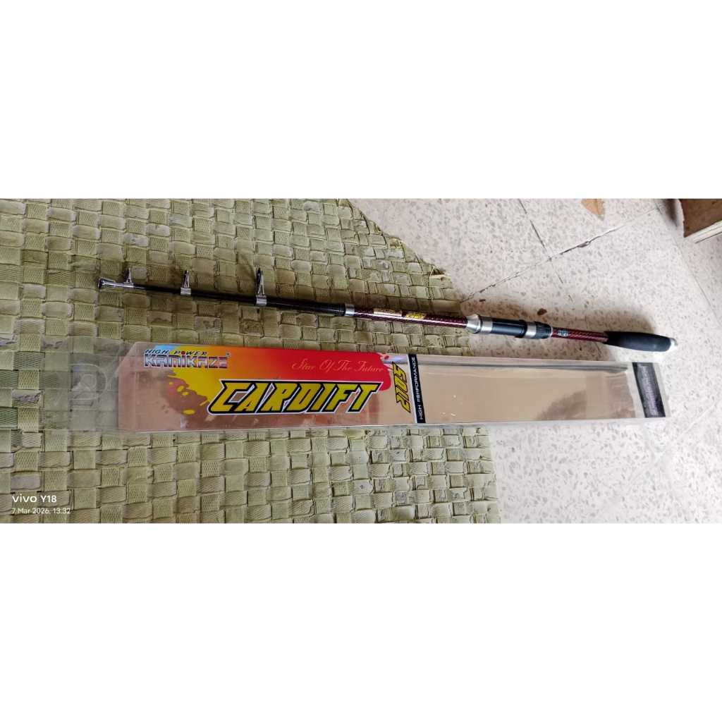 Joran Pancing Antena Kamikaze CARDIFT / AKABANE Carbon Berkualitas