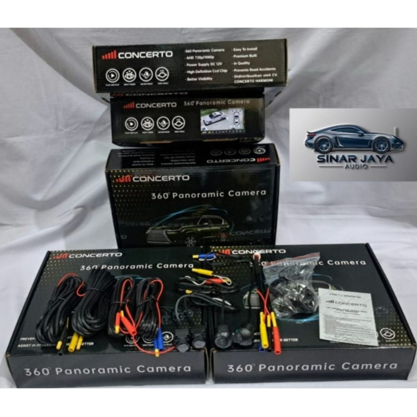 Kamera 360 Mobil Concerto AHD 1080 P Camera 360 Mobil