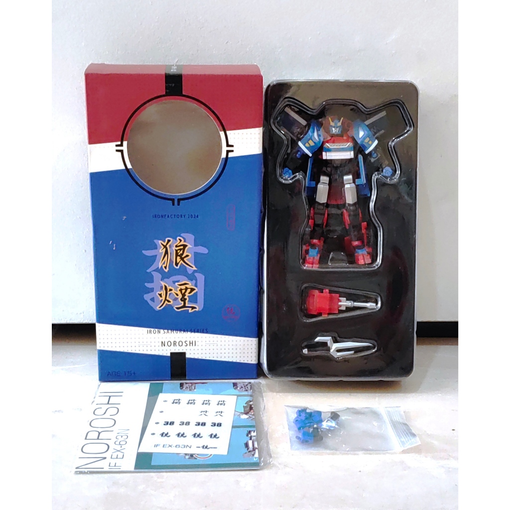 Iron Factory Transformers EX-63N Noroshi (Smokescreen)