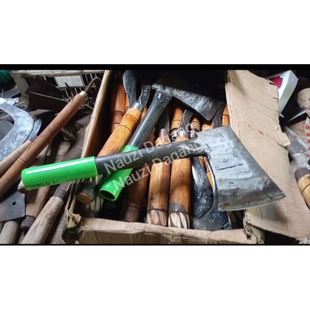 Kapak cacah tulang,kayu, maupun daging | Bahan baja asli