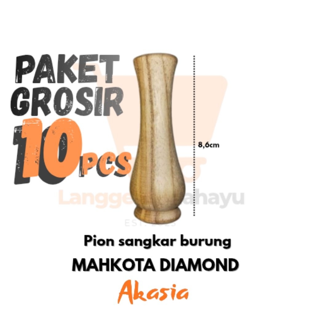 Pion Sangkar Burung kayu berkualitas