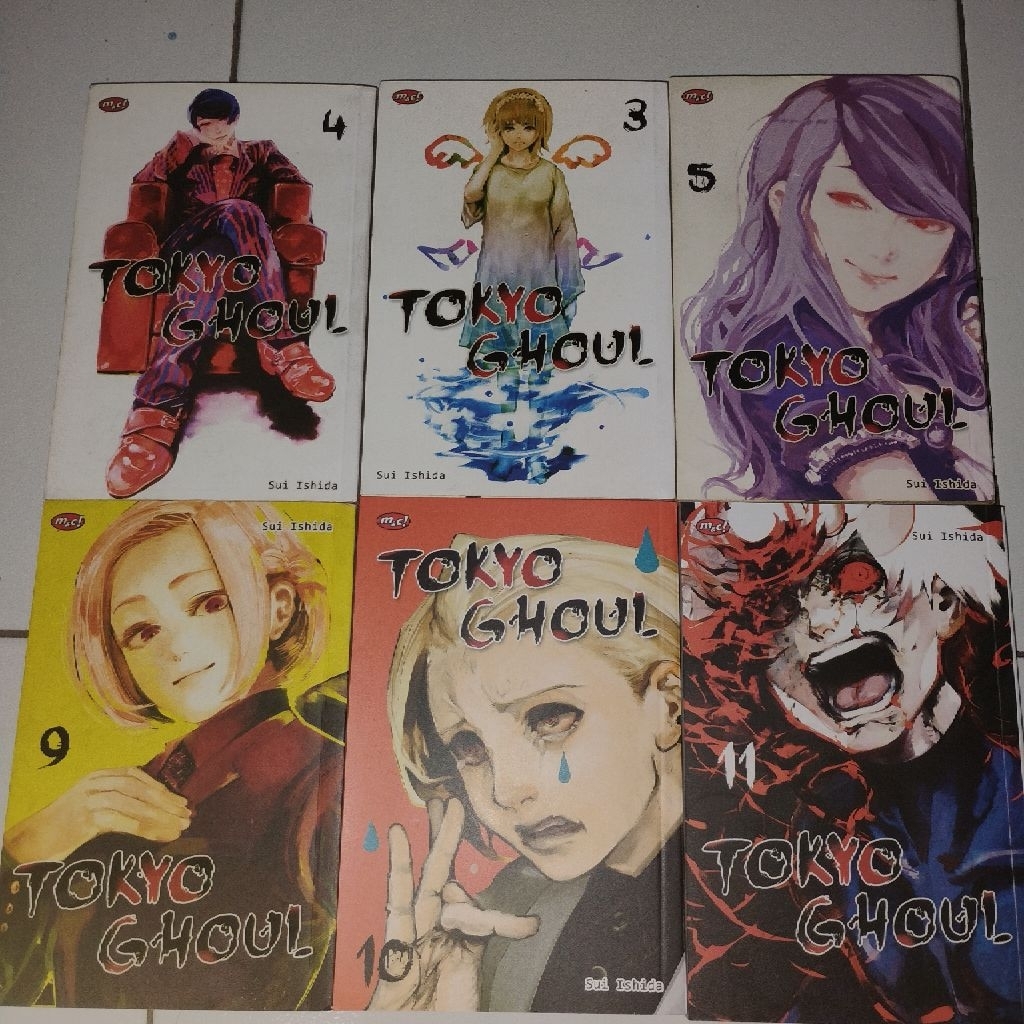 Komik Tokyo ghoul Preloved (Baca Desk)