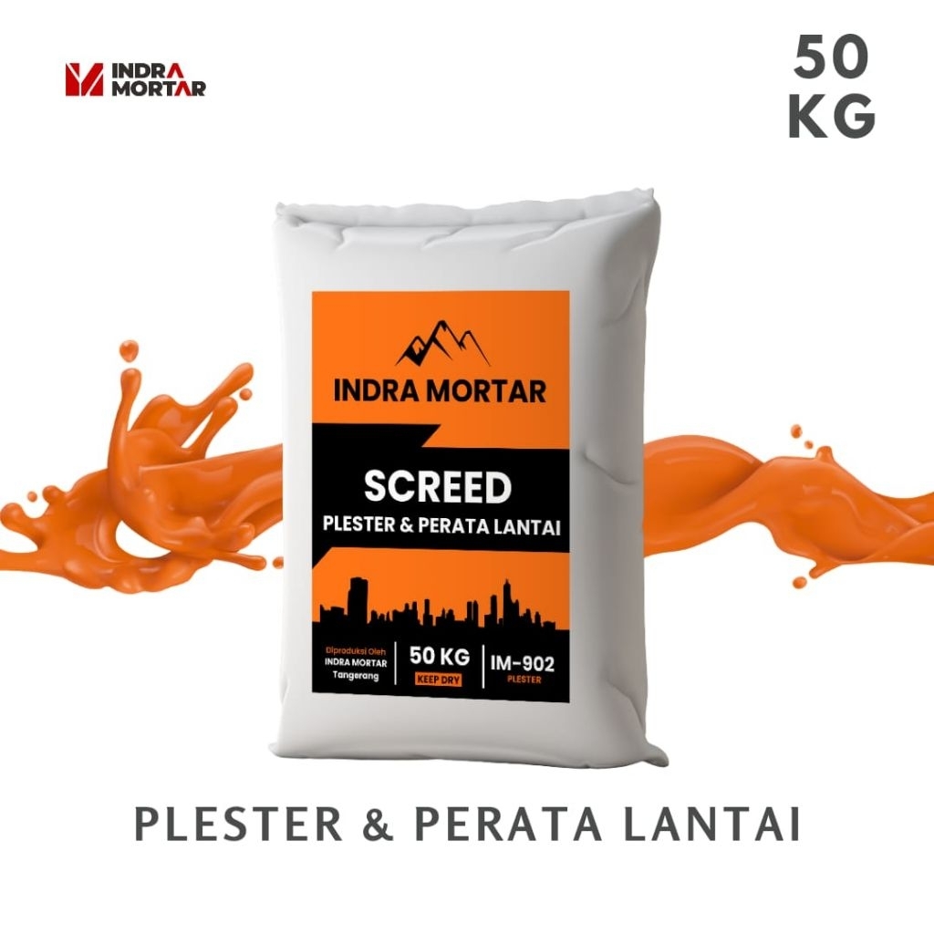 Semen Plester Dan Perata Lantai || Semen Screed || Semen Indra Mortar Berkualitas