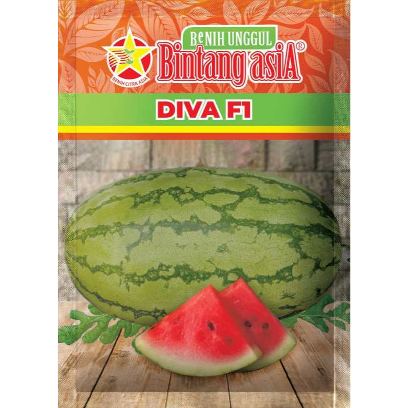Benih Semangka Merah Diva F1 20Gr Bintang Asia