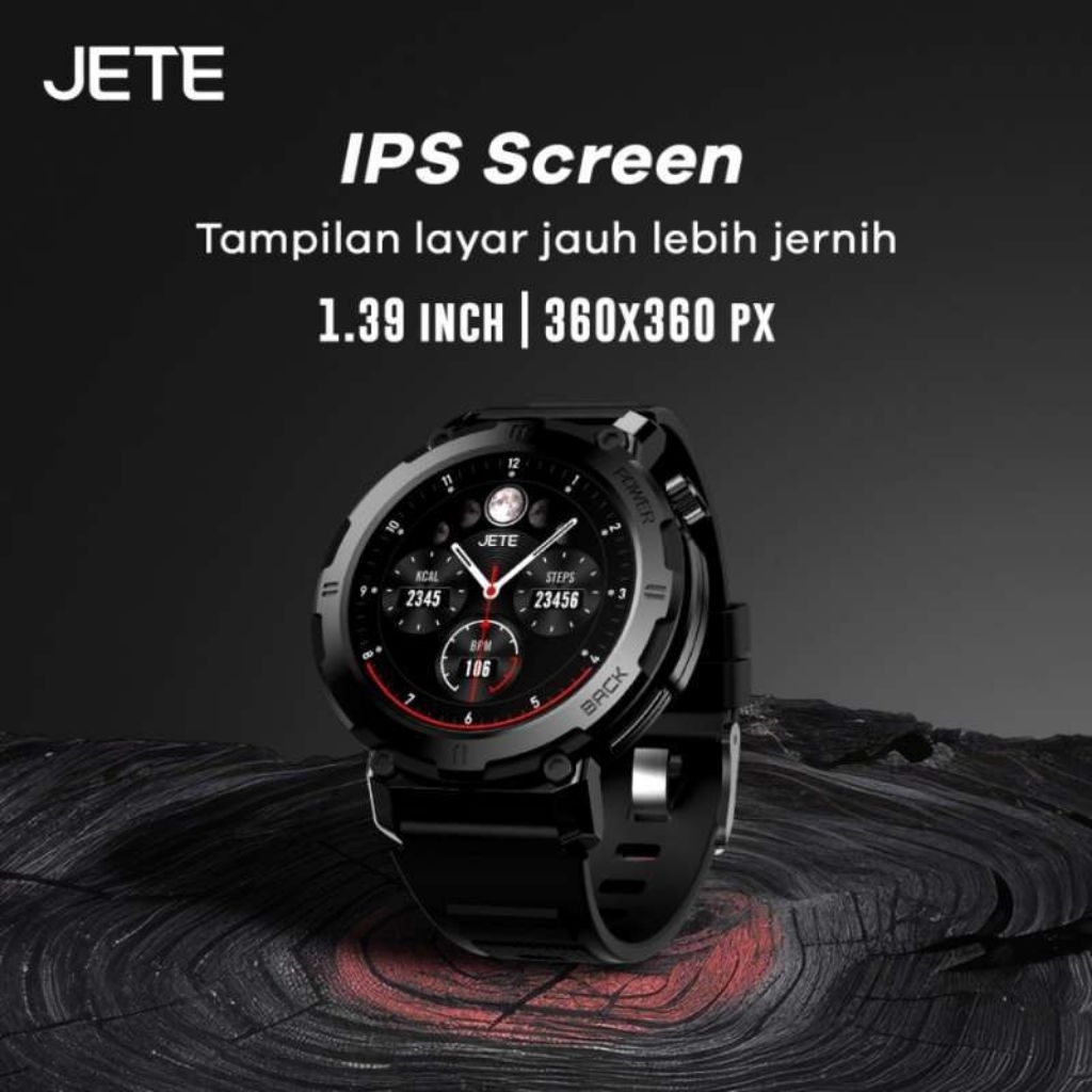 JETE ELITE SMARTWATCH NFC GARANSI 2 TAHUN