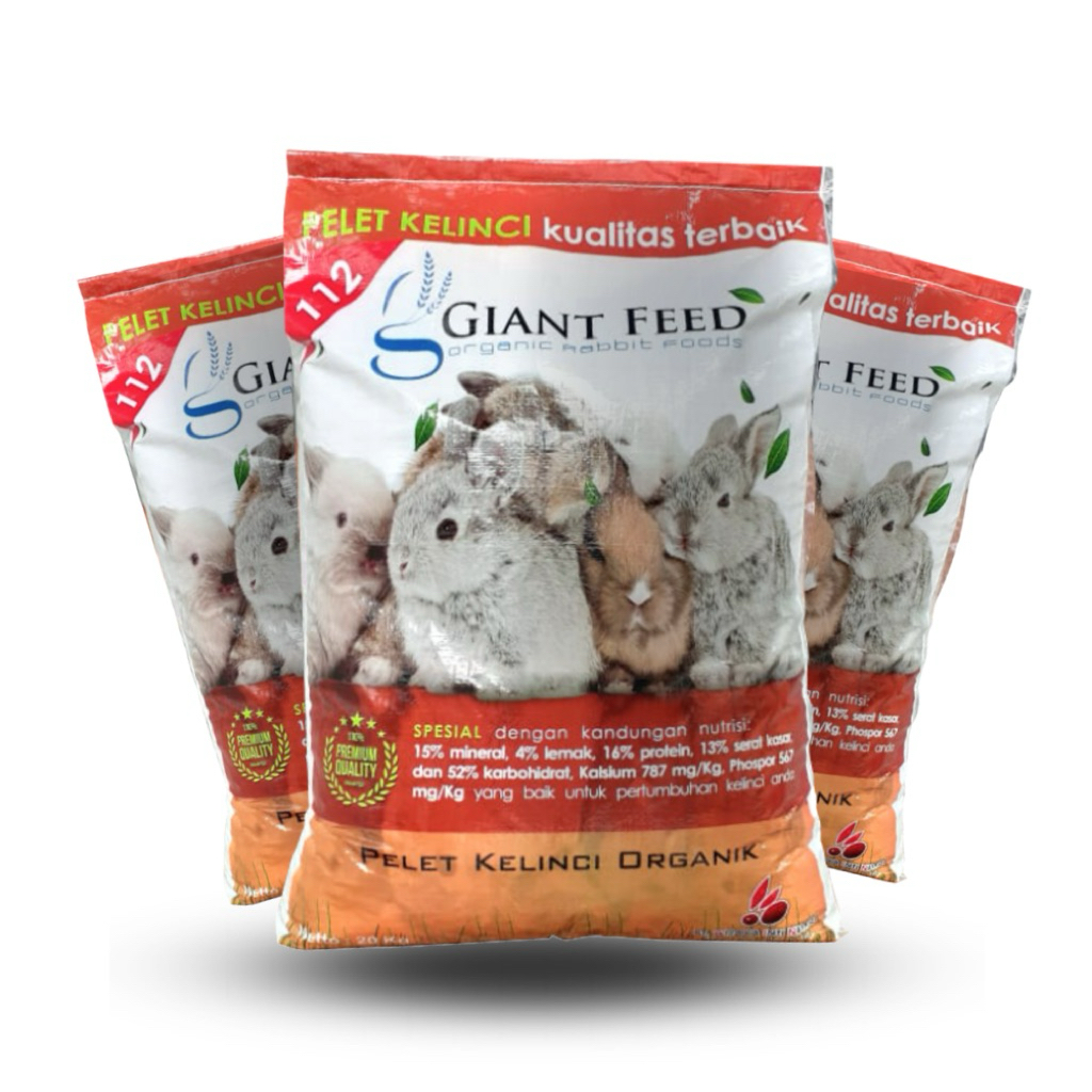 TEBUS MURAH pakan pelet kelinci - GiANT FEED