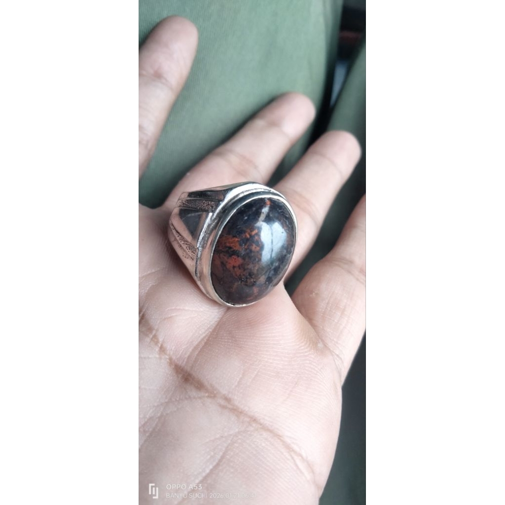 cincin Badar besi Pulosari aktif
