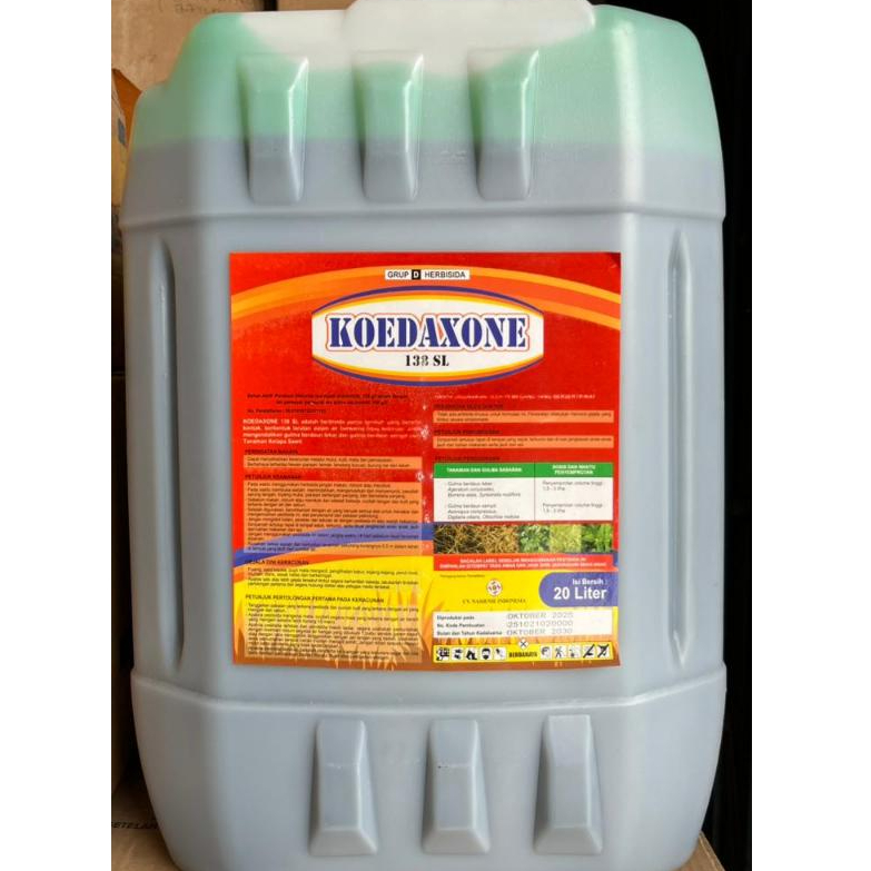 Herbisida Pembasmi Rumput 20 Liter - koedaxone 138 SL