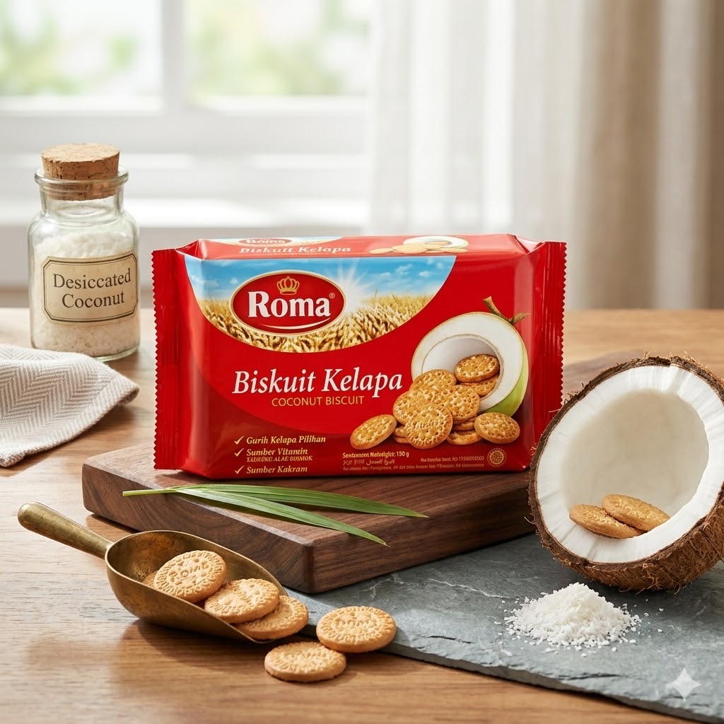 ROMA KELAPA 300GR / BISKUIT ROMA KELAPA / ROMA BISKUIT KELAPA