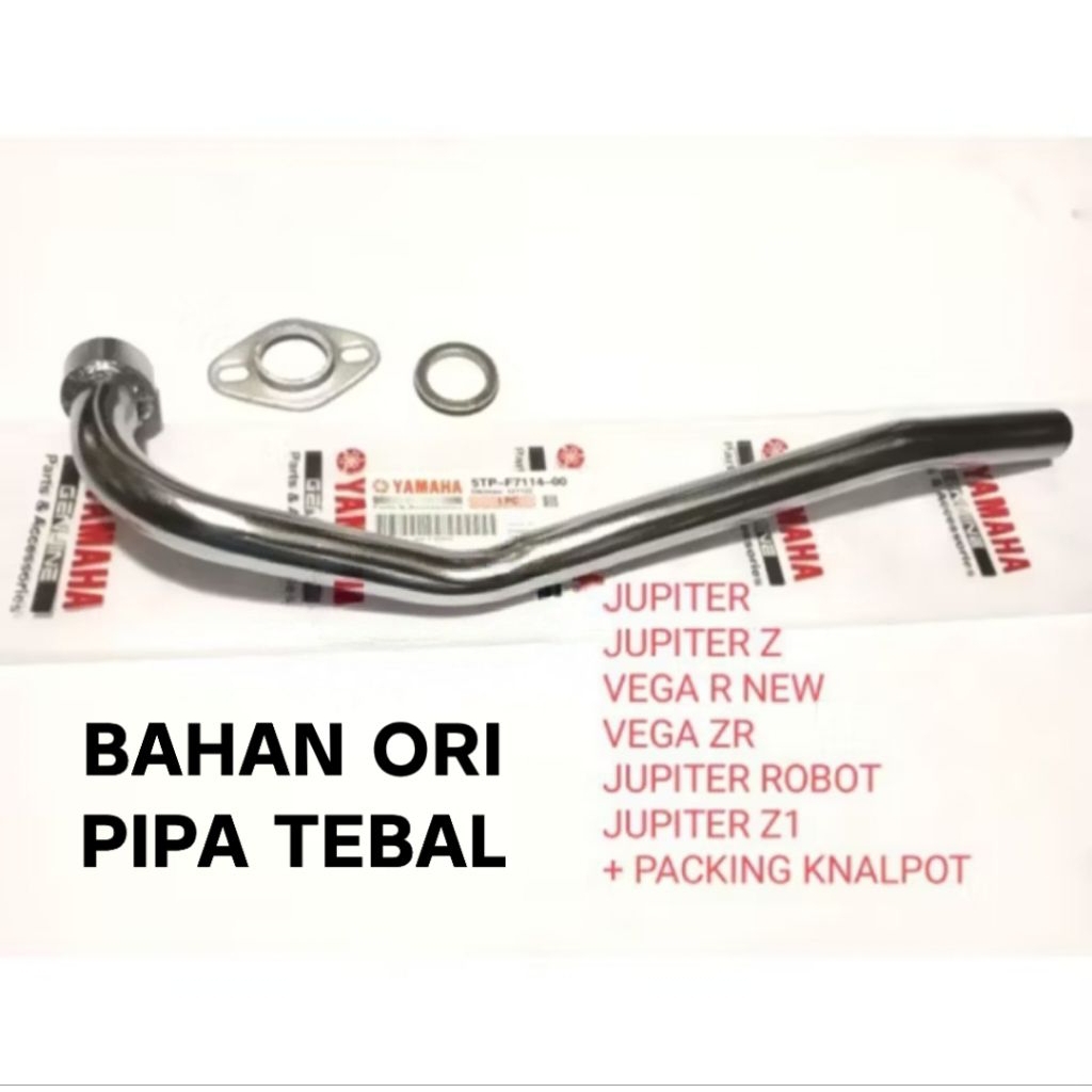 LEHER KNALPOT JUPITER Z VEGA R NEW + PACKING KNALPOT ORIGINAL