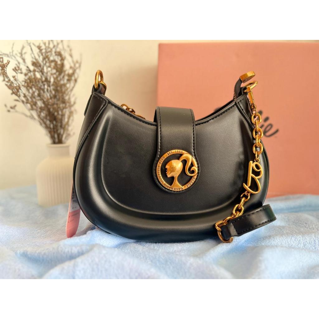 TAS WANITA DISNEY BARBIE BOX TAS SELEMPANG PREMIUM IMPORT