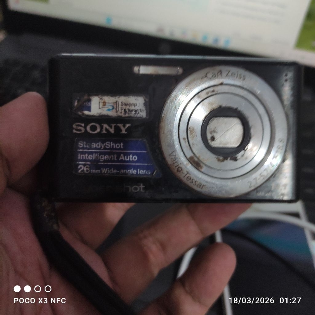 Sony Cybershot DSC-W530 tidak cek nyala Cek Catatan Deskripsi