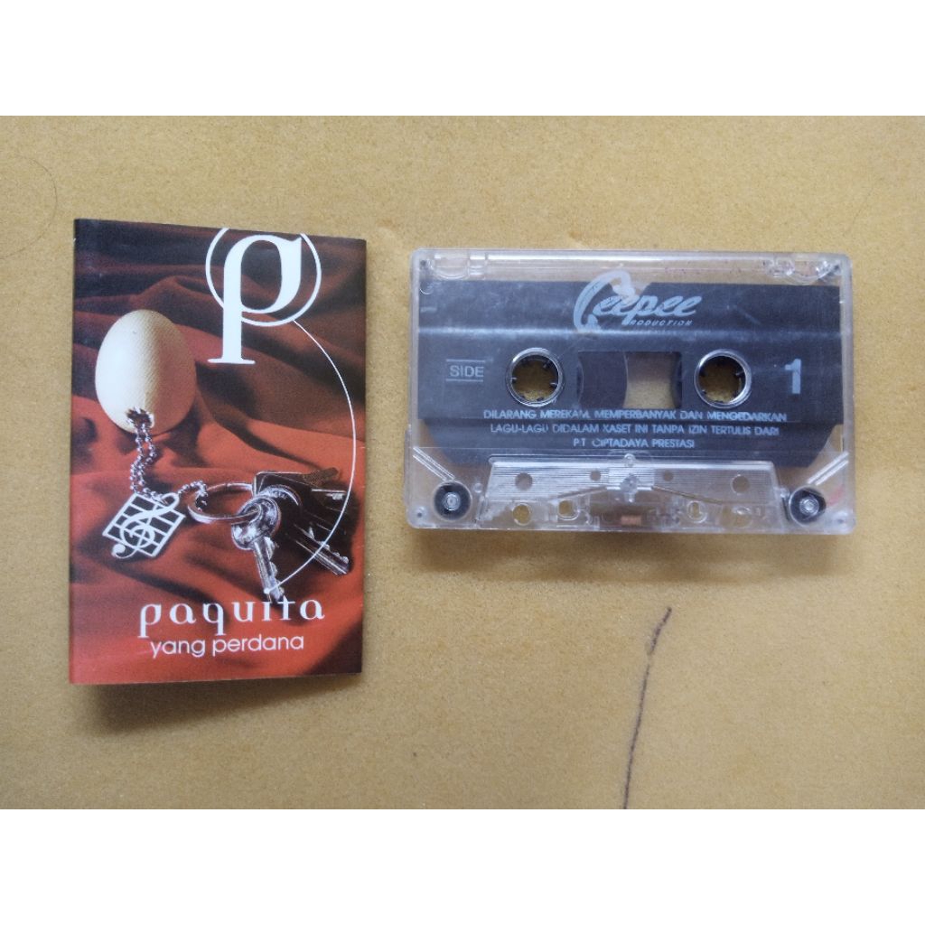 Paquita album Yang Perdana. kaset pita