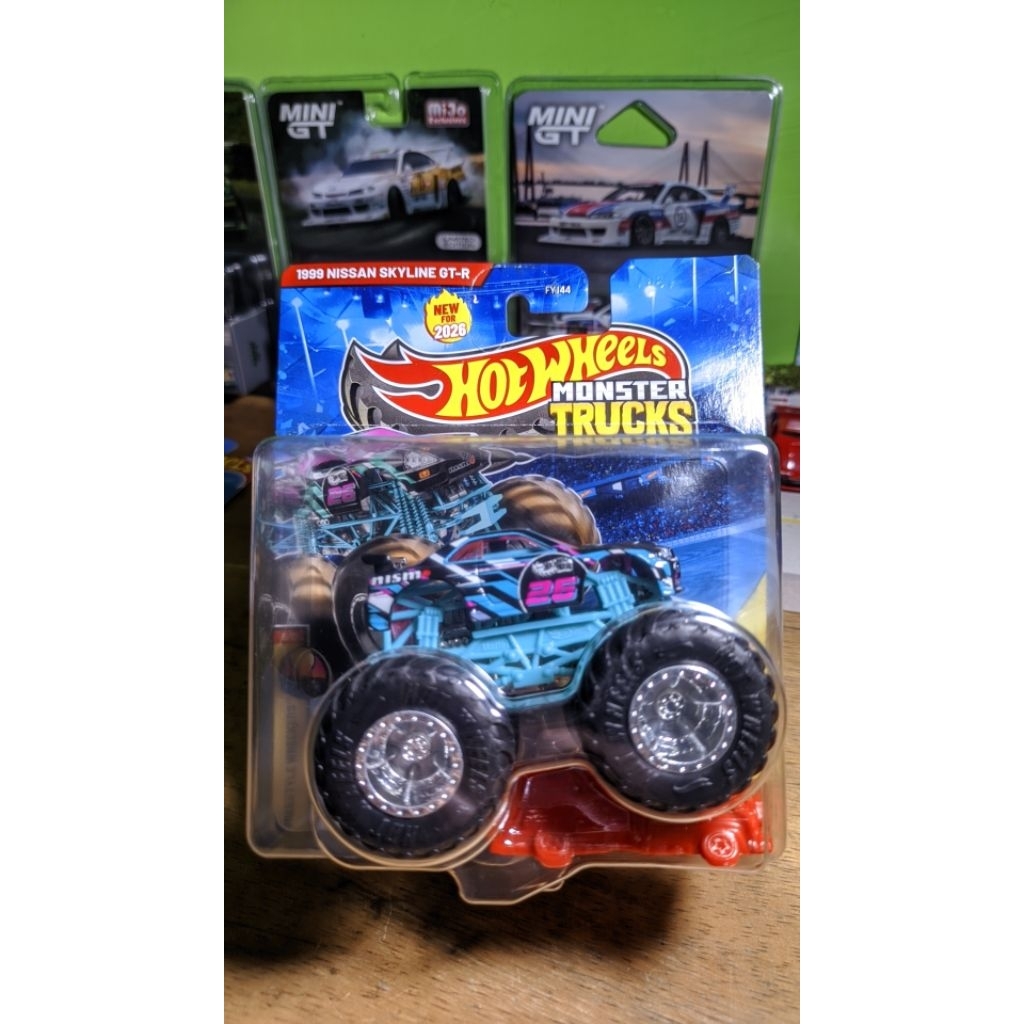 Hotwheele Monster Truck 1999 Nissan Skyline GT-R