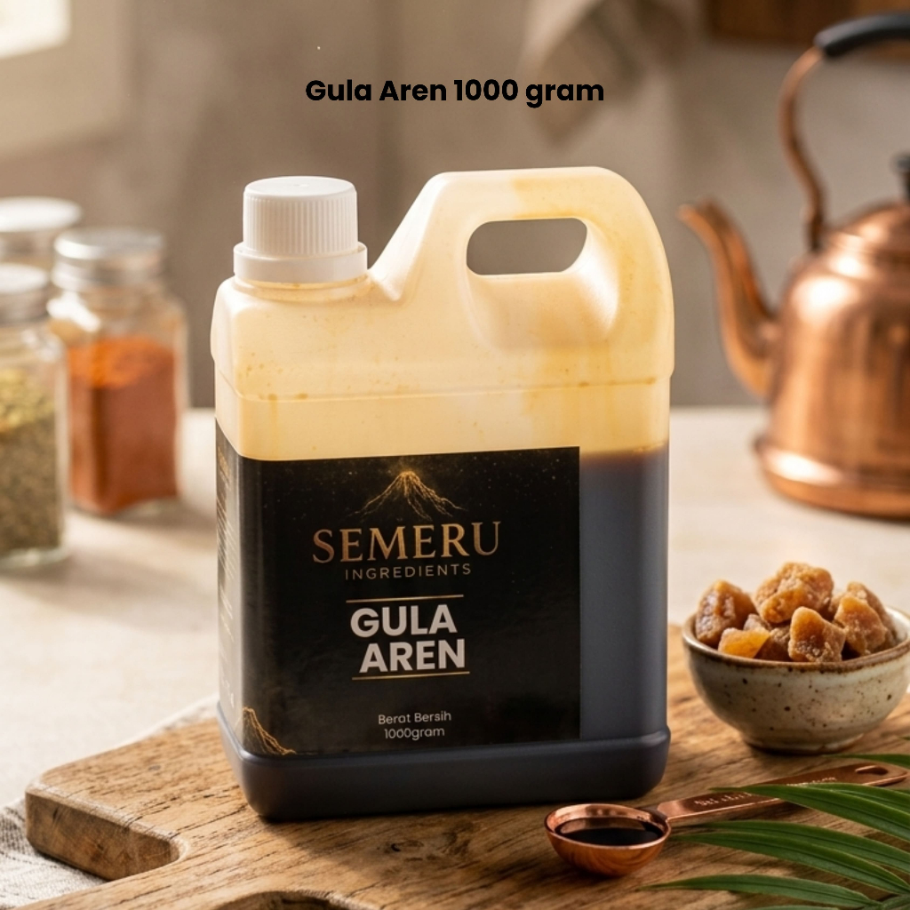 Gula Aren Cair 1kg - Gula Aren Semeru Sirup 1000gr